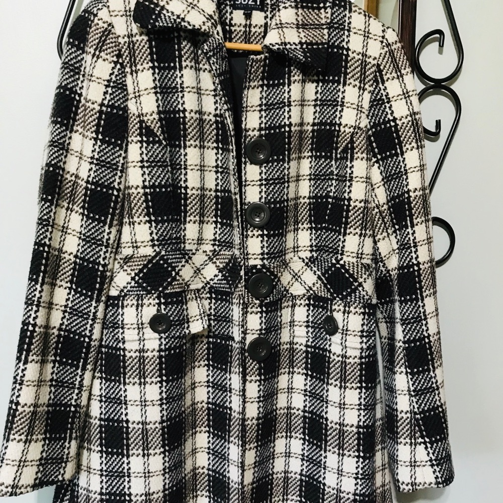 Spring/Fall Plaid Coat - 💐 will accept ANY offer 💐